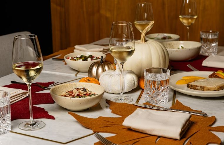 Una exquisita experiencia de Acción de&nbsp;Gracias.