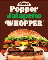 Conoce la nueva Whopper Jalapeño&nbsp;Popper.