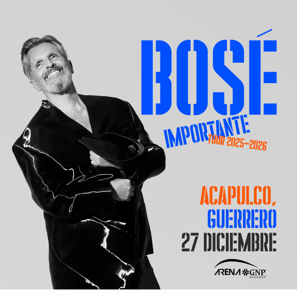 Miguel Bosé llegará a Acapulco con “Importante&nbsp;Tour”.